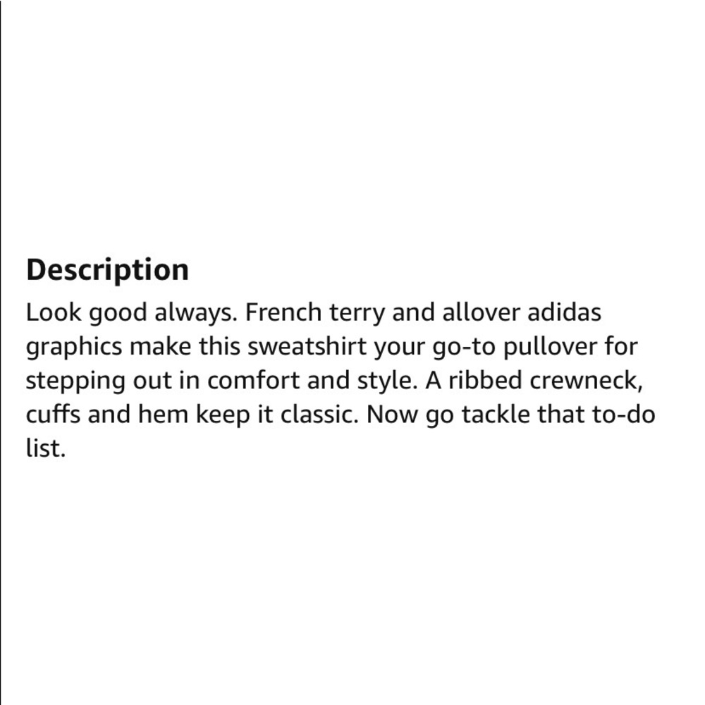 NEW ADIDAS Graphic Men’s Sweatshirt - Picture 16 of 16